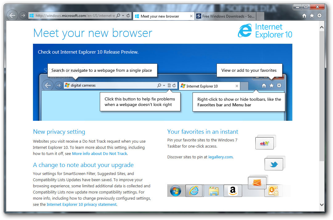 how to update internet explorer on windows 7 settings